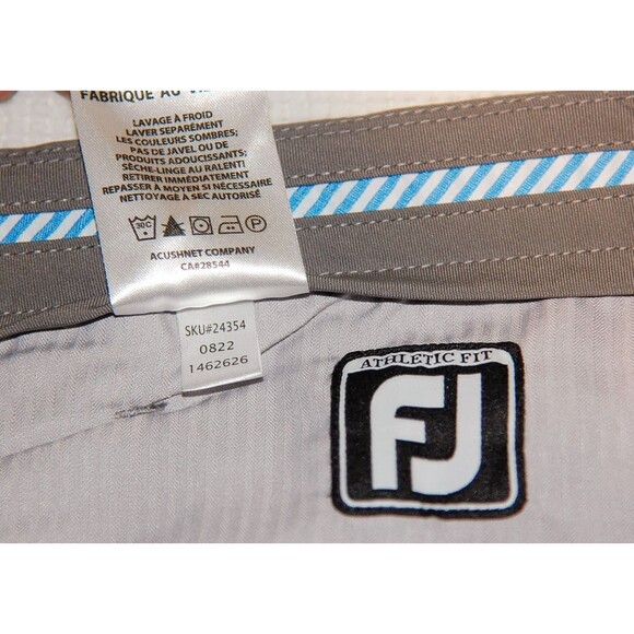 FootJoy Performance 5 Pocket Golf Pants Men's 34Wx30L Gray Style 24354 Stretch - Picture 10 of 10